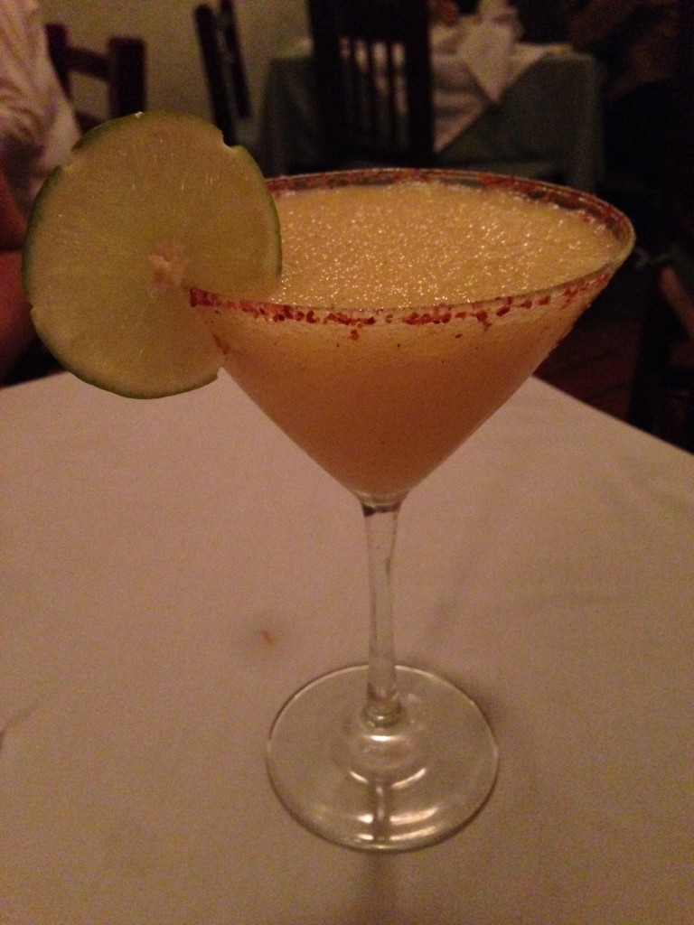 This passionfruit margarita with a chile lime salted rim was so refreshing.  We also enjoyed their mojitos and a few other cocktails ;-)